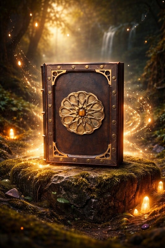 Image of a magical book